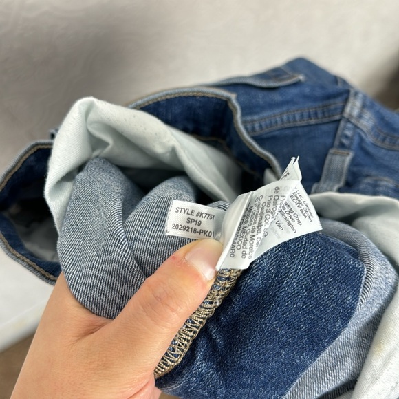 J Crew Slim Denim Jeans Slimming 32 Waist 30 Length 32W 30L Dark Medium Casual - Picture 8 of 9